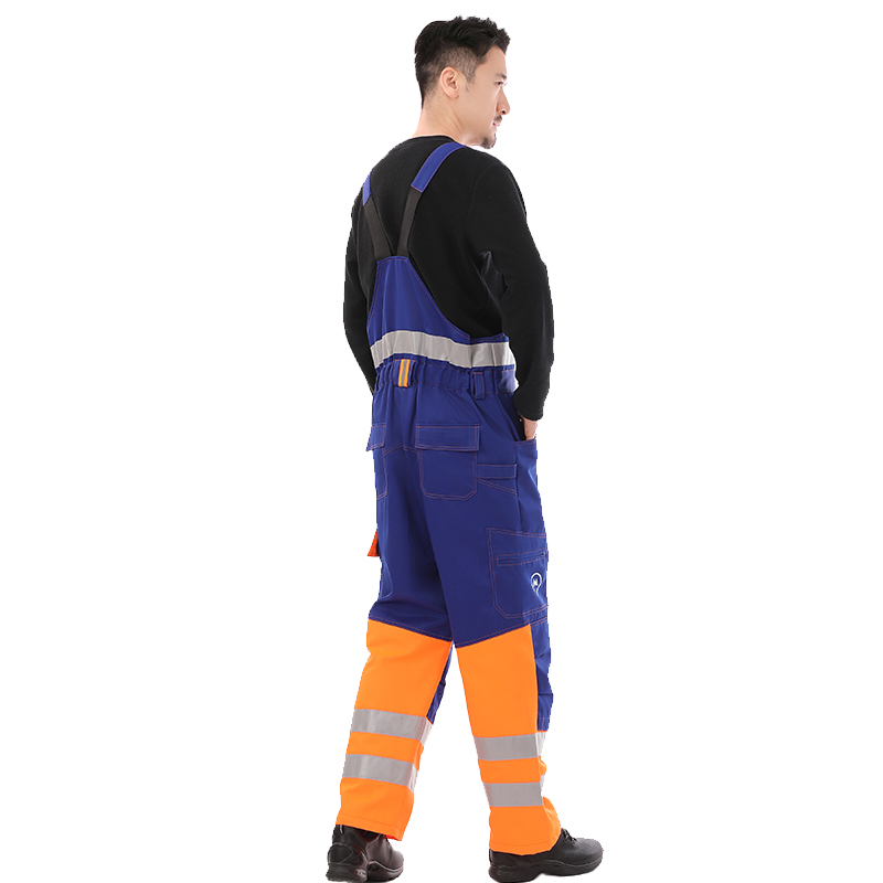 夏季背帶褲連體褲抗油拒水工作服吊帶褲工裝